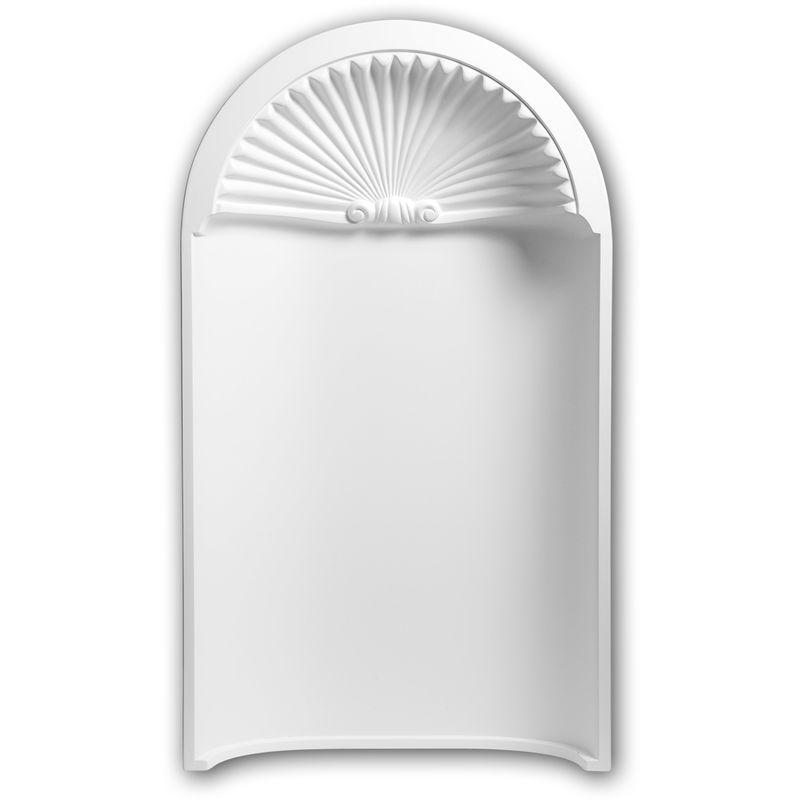 Profhome Decor - Niche 161120 ative Element Neo-Classicism style white