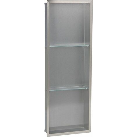 Niche à encastrer avec étagère  niche: 150 mm