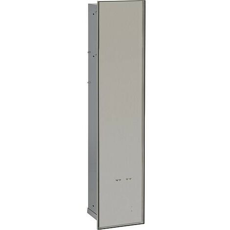 Niche à encastrer pour WC acier inoxydable à carreler Zero 800 1 porte à droite