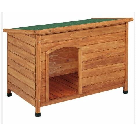 Niche bois toit plat taille S