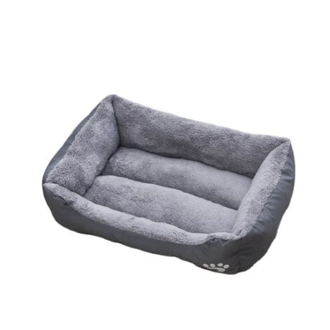 Niche carrée pour Animaux de Compagnie pour Petits, Moyens et grands Chiens, Chats, Chiots, paniers pour Chiens de Grande Taille, lit pour grands Chiens, Maison Chaude, Couleur Bonbon,70×55cm