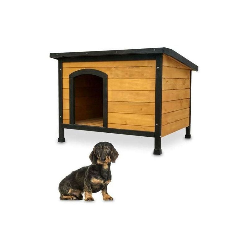 Bb-loisir - Niche Chien bois pin haute qualite Carlo 224 m 86 x 62 x 60 cm