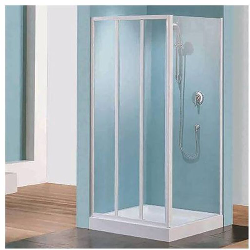 Idroweb - Niche de douche 3 portes coulissantes tris lux acrylique