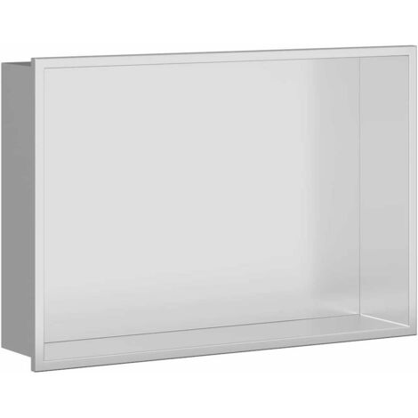 Niche de Douche Argent 45 x 30 x 9.5 cm Acier inoxydable CFW659676