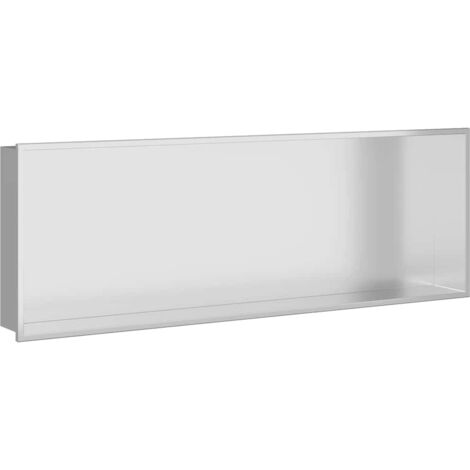Niche de Douche Argent 90 x 30 x 9.5 cm Acier inoxydable CFW320806