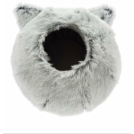Niche en peluche Musette pour chiens et chats