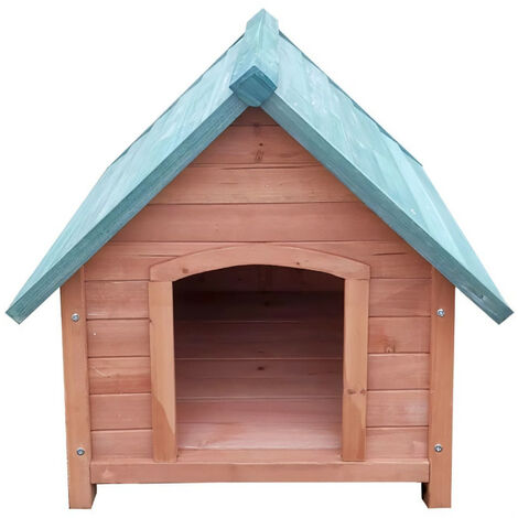 Niche en sapin BUDDY - 72x76x76cm - Pour chien - Bois