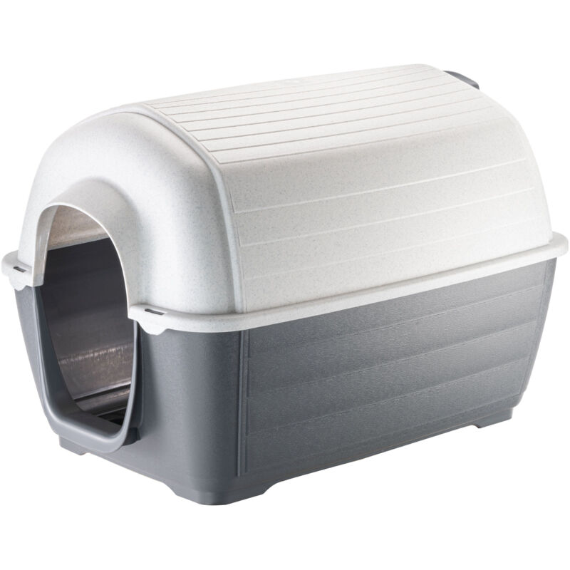 KENNY Niche pour chiens en résine thermo-plastique - 5 tailles. Variante KENNY 01 - Mesures: 50 x 78 x h 50 cm - - Ferplast