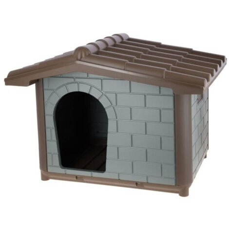 Niche KERBL Levin Eco 99 x 70 x 75 cm - Plastique 100% recyclé, Résistante UV