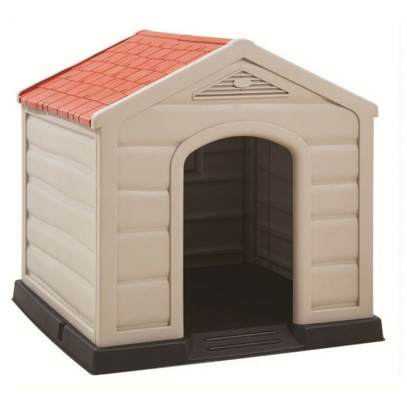 Niche pour Chien 92 X 92 X 89 cm Polypropylène Confort thermique DOGGY