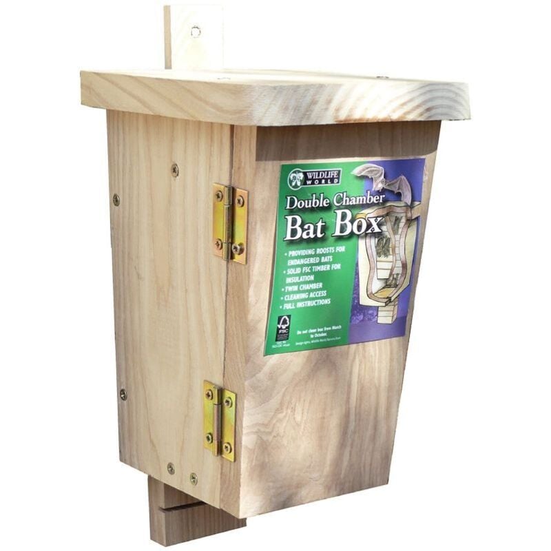Nichoir à chauve souris (2 chambres)