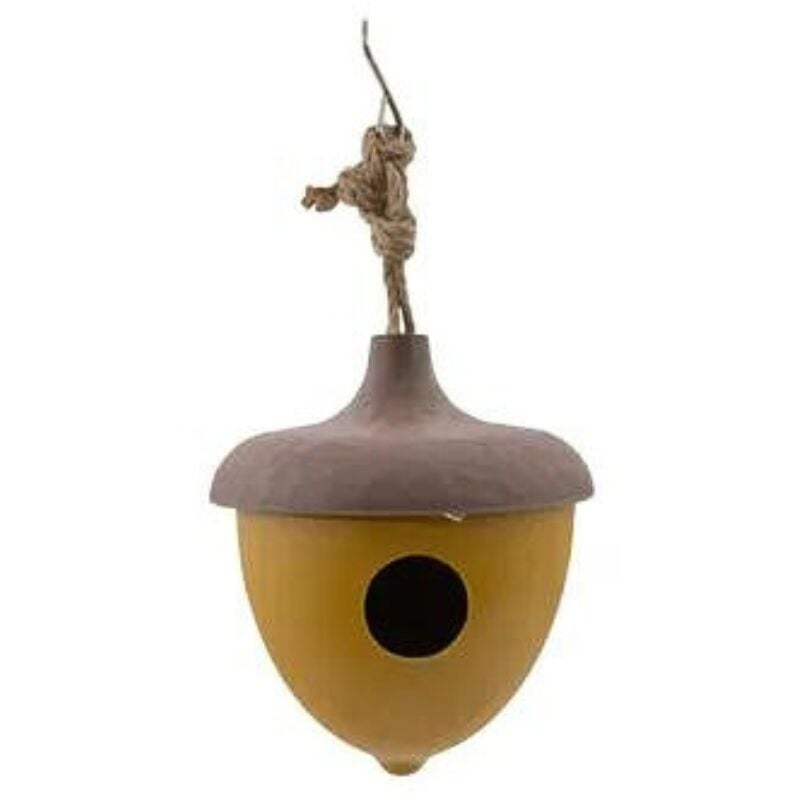 Nichoir oiseaux Bambou forme gland