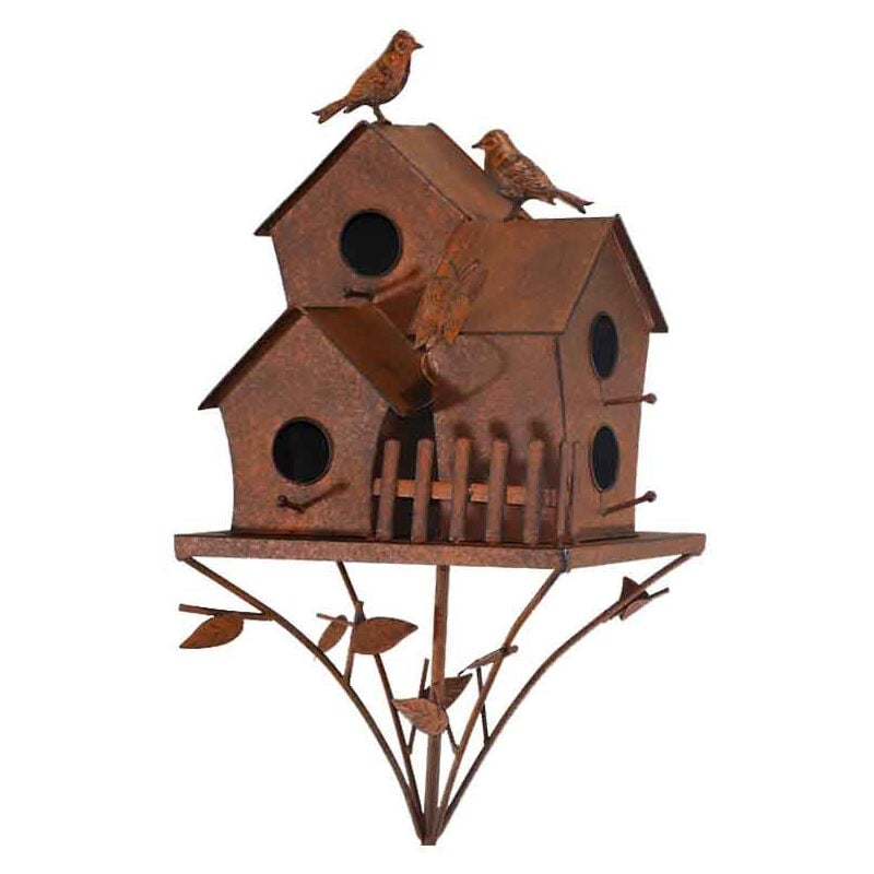 Nichoir oiseaux Paradis 25x25x162cm