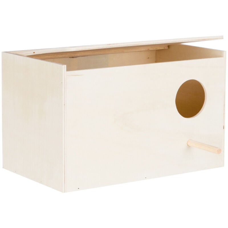 Nichoir pour oiseaux, 30 x 20 x 20 cm - ø 6 cm. Animallparadise