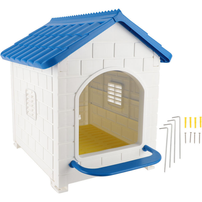 Nichoirs pour Poulailler, Nichoirs en Plastique à Compartiment Unique pour Poules Pondeuses avec Toit en PVC pour Poules, Canards et Volailles