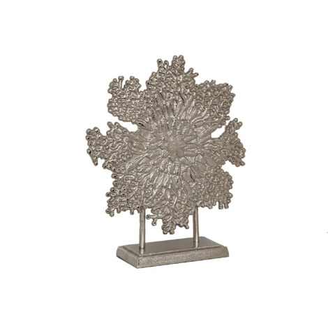 Nickel-Aluminium-Skulpturscheibe auf Sockel, 42 x 13 x 49 cm