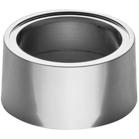 Nicoll – Bague intercalaire pour lavabo et bidet – ABS chromé – Mécanisme de bonde – Compatible avec vidages standard – Design esthétique