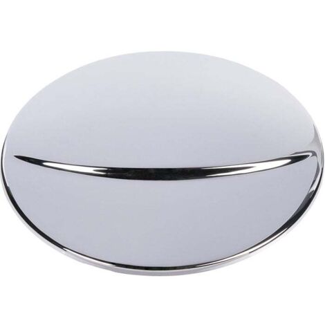 Nicoll – Capot de bonde de douche chromé diamètre 110 mm – Compatible avec bonde Turboflow diamètre 90 mm – ABS durable pour salle de bain