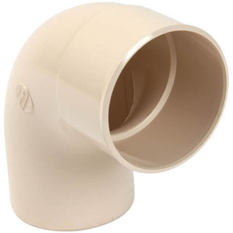NICOLL Coude mf 87°30 Ø80 sable