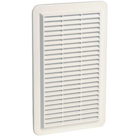Nicoll – Grille aération VMC rectangulaire 166x277cm – Renforcé contre UV – Pose à visser ou coller – 1GAPMV