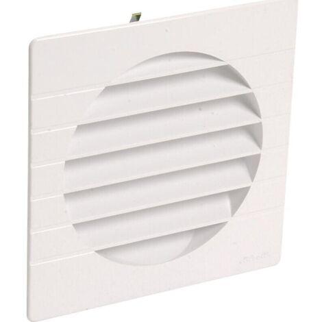 Nicoll – Grille extérieure pour tube PVC Ø80 sable – Moustiquaire anti-insectes – Résine renforcée UV – Installation rapide par agrafes