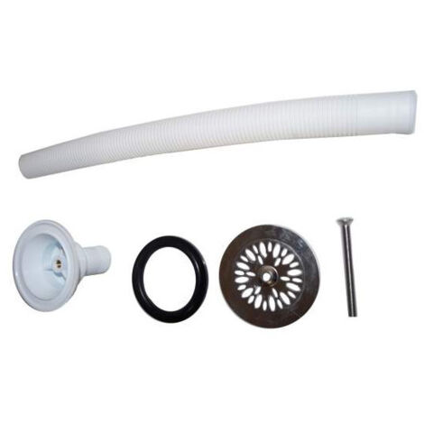 Nicoll – Kit trop plein rond diamètre 70 mm pour systèmes de vidage – Pièce détachée essentielle pour cuisines – Référence 0411514