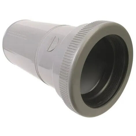 Nicoll – Manchette de réparation PVC femelle diamètre 125 mm – Raccord d'évacuation étanche pour plomberie – Connexion durable et fiable - umxh258