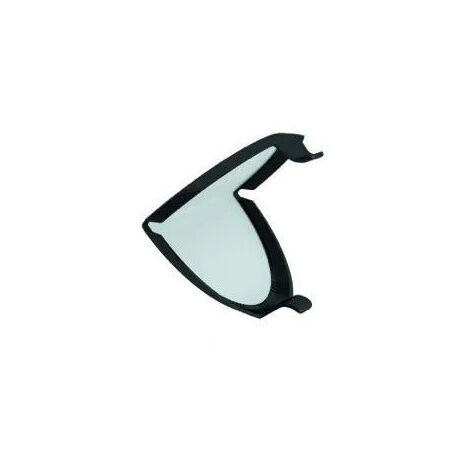 Nicoll – Moustiquaire pour tube 125 mm – Passage d'air 100 cm² – Plastique conforme réglementation gaz – Compatible grilles Design NEOLIA