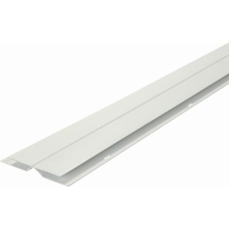 Nicoll – Profilé de finition pliable forme H – Pour jonction sous-face angle intérieur et extérieur – Matériau synthétique – PHP4B