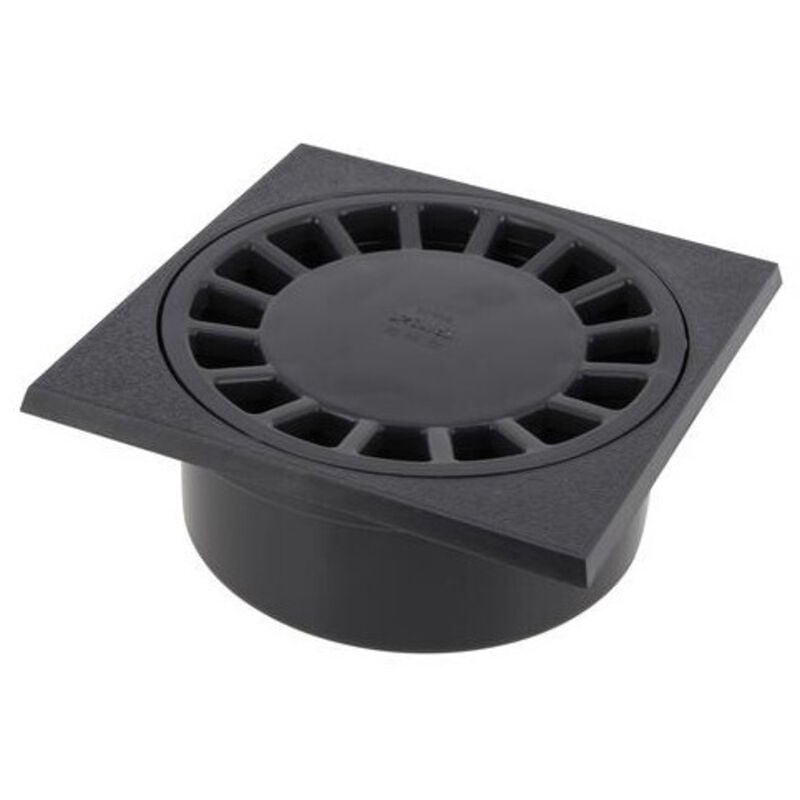 

Nicoll - Desagüe de patio con enchufe vertical incorporado: M50-F40/63, gris oscuro