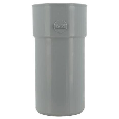 Nicoll – Raccord d'évacuation PVC Mâle/Femelle 75mm – Diamètre 75mm – Pour eaux usées – Installation facile en plomberie