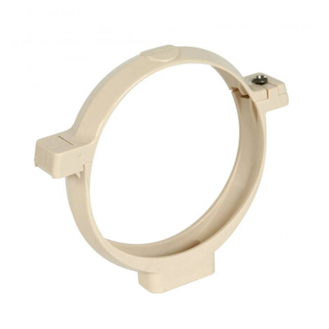 Nicoll – Collier de fixation murale 100 mm – Connexion étanche pour gouttières – Installation facile avec outils standards – Système évacuation eaux pluviales
