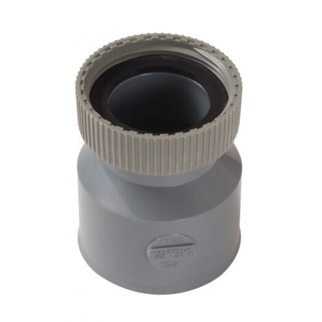 Nicoll – Raccord PVC douille femelle-femelle 50mm – Longueur 57mm – Largeur 110mm – Connexion sécurisée pour évacuation eaux usées