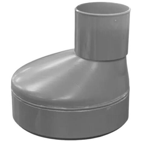 Nicoll – Réduction PVC extérieure excentrée mâle 250 femelle 100 – Raccord excentré pour tubes – Design tronconique pour vitesse d'écoulement optimisée