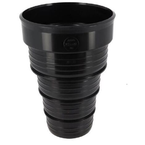 Nicoll – Réducteur de diamètre 160 vers 150/125/110/100 – Adaptateur multi diamètre pour chapeau de ventilation noir – Connexion facile tube PVC - OU 125 OU