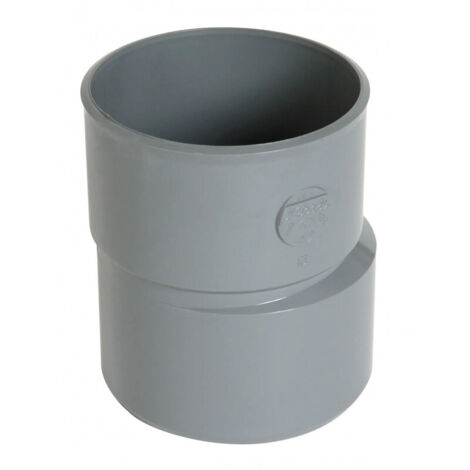 Nicoll – Réduction excentrée 110/100 – Raccord mâle-femelle – Hauteur 74mm – Installation à coller – PVC lisse pour évacuation efficace