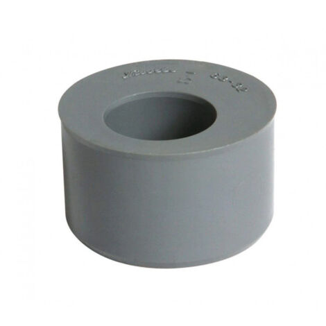 Nicoll – Réduction incorporée PVC mâle 63 mm femelle 32 mm – Raccord d'évacuation à coller – Pour évacuation eaux usées et vannes