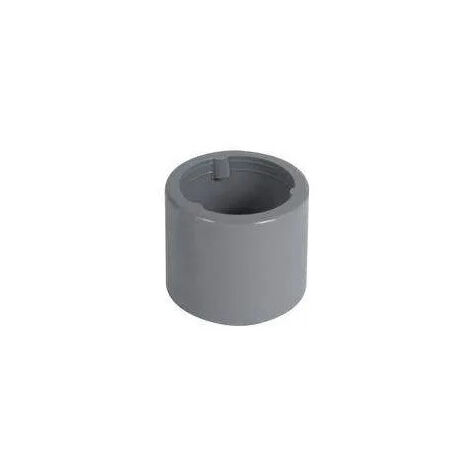 Nicoll – Réduction incorporée PVC mâle-femelle 40/32 mm à coller – Coloris gris – Raccord d'évacuation pour systèmes d'eaux usées