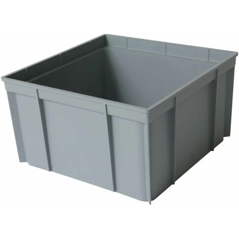 Nicoll – Réhausse pour regard 125 mm – Ajustement pour eaux pluviales – Polypropylène gris – Installation facile sans emboîtures