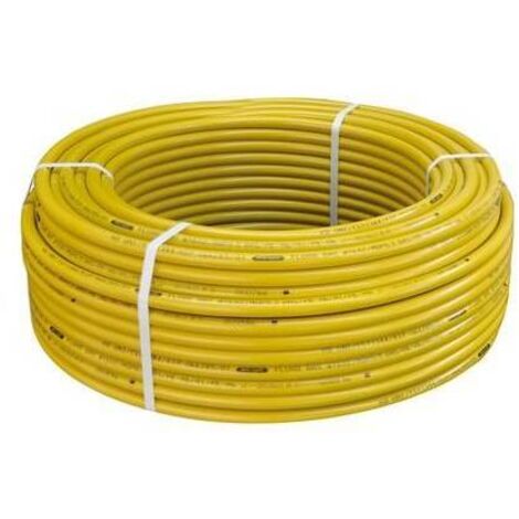 Nicoll – Tuyau multicouche gaz 16mm – PE-Xb/Al/PE-Xb – Norme UNI/TS11344 certifié Kiwa – Longueur flexible pour installations gaz