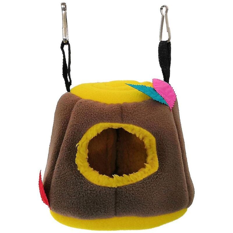 Nid chaud pour perroquet, hamac suspendu, cachette en peluche, lit pour lapin et furet