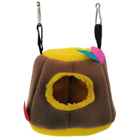 Nid chaud pour perroquet, hamac suspendu, cachette en peluche, lit pour lapin et furet