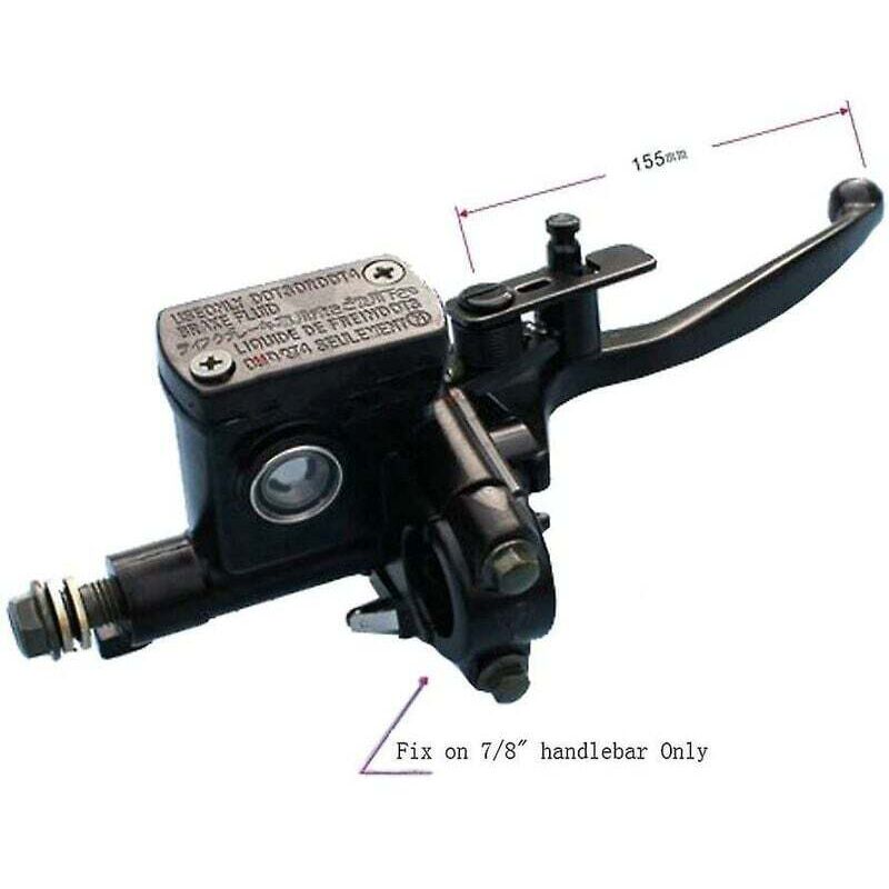 Nid d'abeille Filtre Matre Cylindre Frein Hydraulique Gauche 50 70 90 110 125 Cc Pour VTT Quad Pit Bikes
