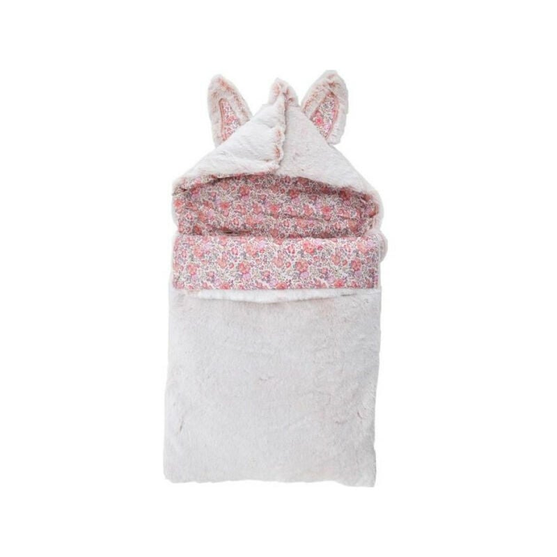 Domiva - Nid d'ange Lapinou - Rose - 75 x 40 cm