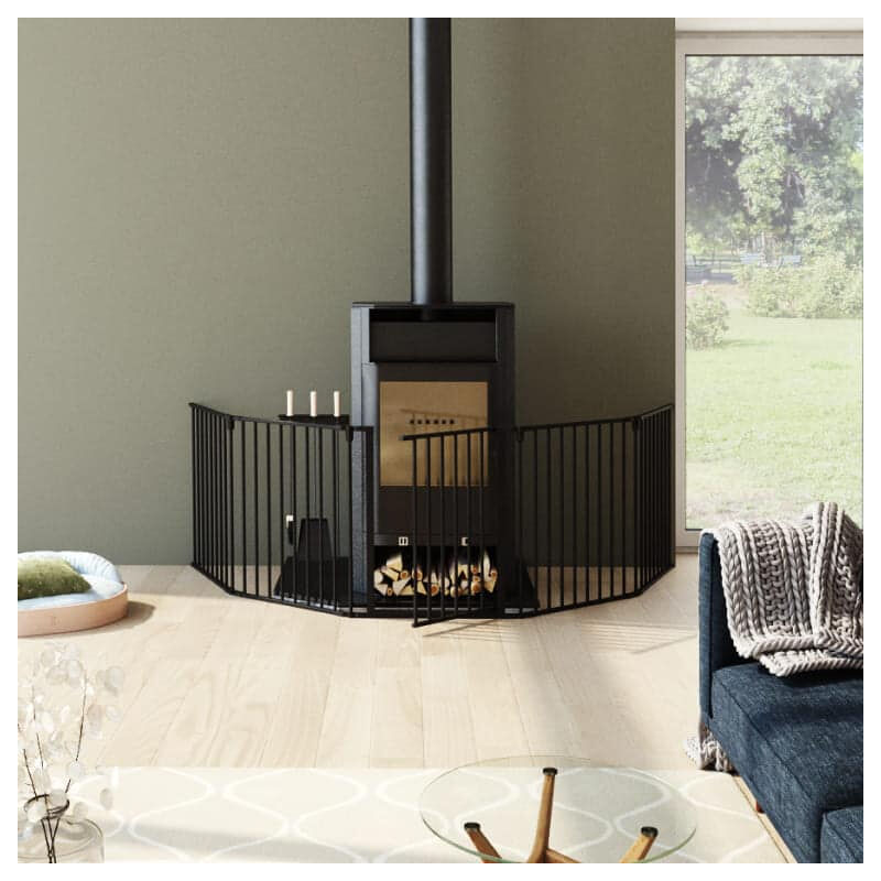 Nordlinger - Barrière de cheminée et poêle à bois