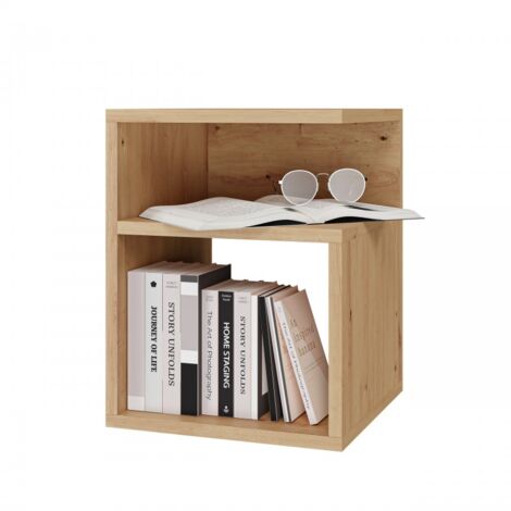 NIDO - Minimalist style bedside table - 30x30x40 cm - Bedside table - Side table