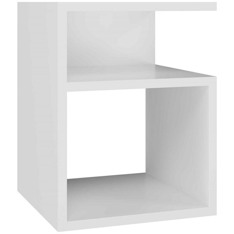 nido - table de chevet style minimaliste - 30x30x40 cm - chevet - table d 'appoint