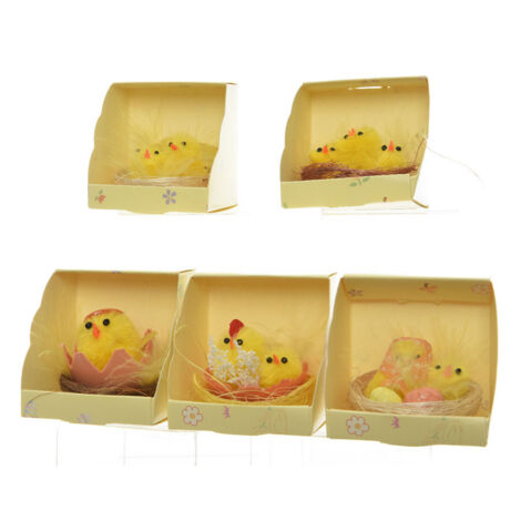Nidos de pascua ø5x4cm modelos surtidos