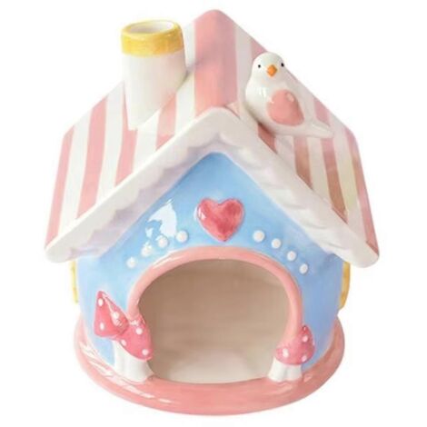Nids mignons en céramique pour hamsters et chinchillas
