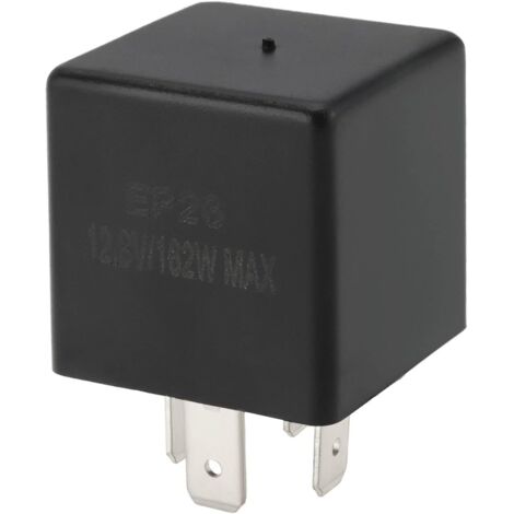 [NIE BENUTZT]4-poliges elektronisches Blinkrelais, 12,8 V/162 W, maximale Leistung, 130 W, LED-Blinkrelais, kompatibel mit Land Rover Defender 90/110 PRC8876